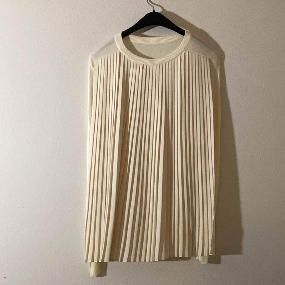 Maison Martin Margiela MM6 pleated sweater sz S